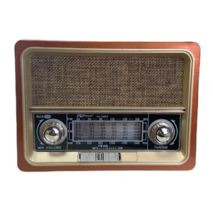 radio portátil  de estilo antiguo